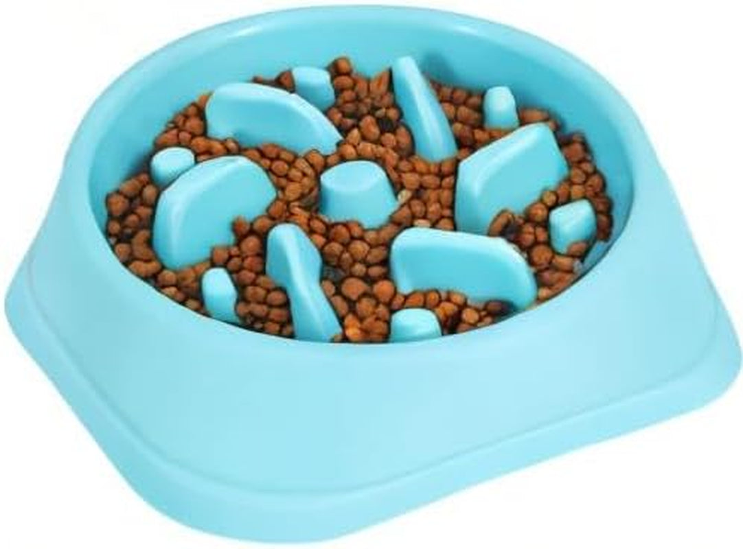 JASGOOD Dog Feeder Slow Eating Pet Bowl Eco-Friendly Non-Toxic Preventing Choking Healthy Design Bowl for Dog Pet Stop Bloat Bowl